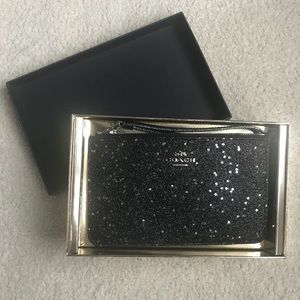 Coach Star Glitter Wristlet